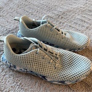 NOBULL Men’s Ice Blue / Wild Ocean Mesh Runner Shoes | Size 12